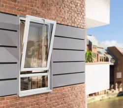 UPVC Fully Reversible Windows