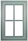 Green Tilt and Turn Windows
