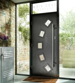 Grey uPVC Front Door