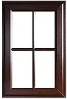 Rosewood Tilt and Turn Windows