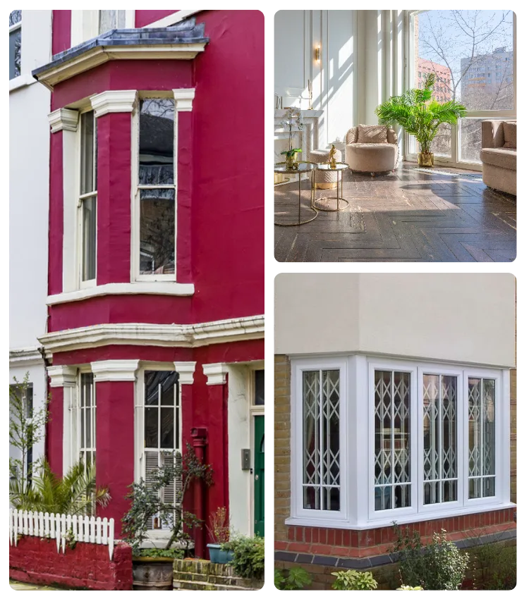 upvc bay and bow windows